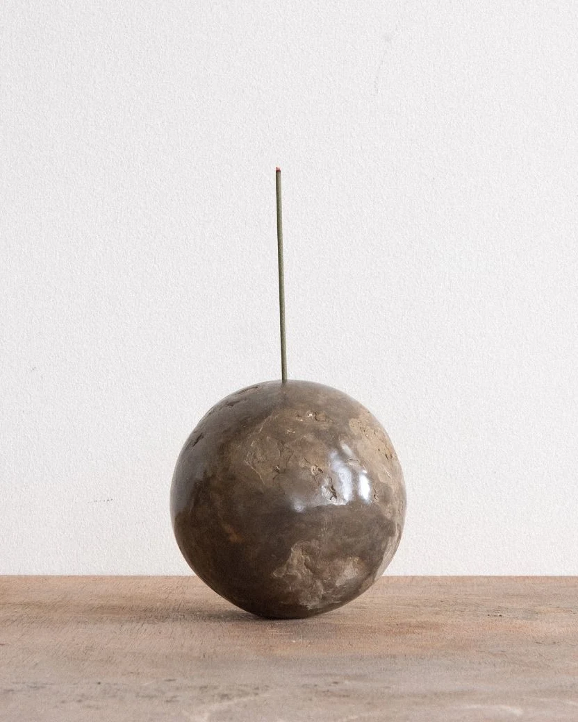 Incense Ball by Arran Gregory, seen from another side